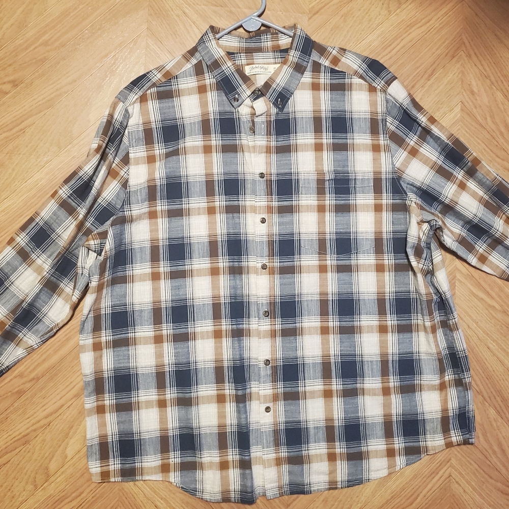 Faded glory long sleeve dress shirt